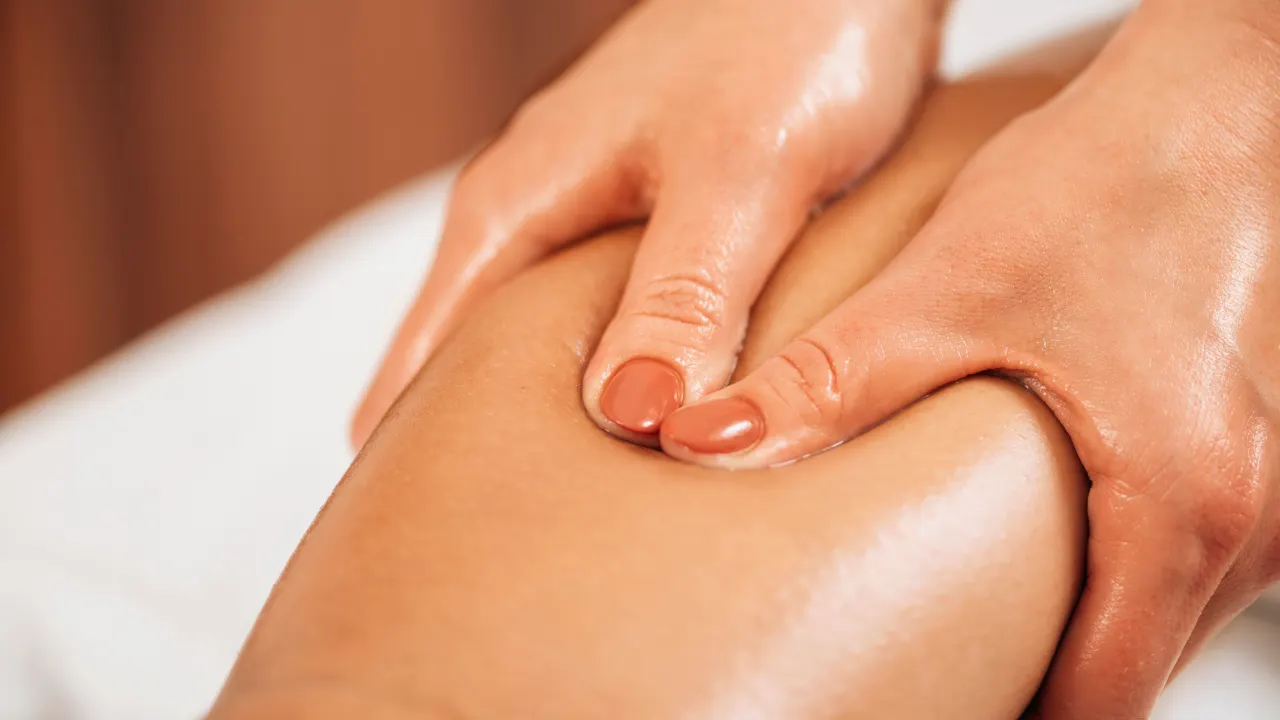 Physiotherapist providing treatment for neck pain
