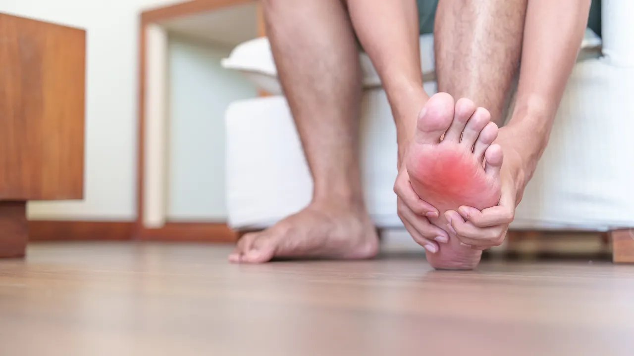 Physiotherapist providing treatment for neck pain