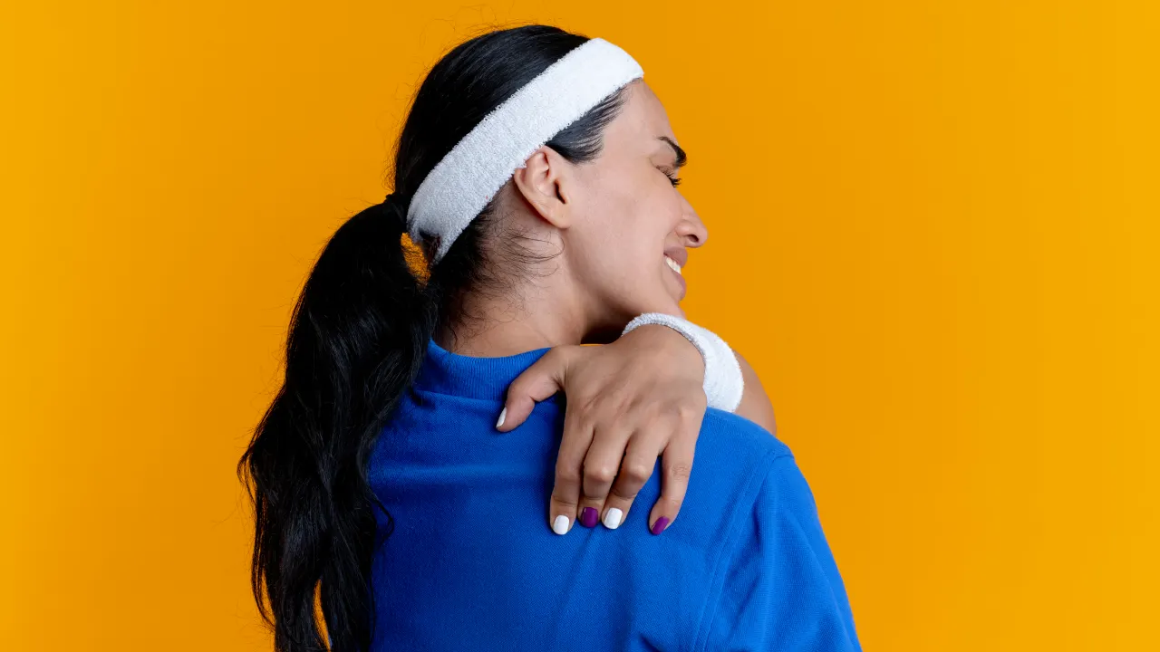Physiotherapist providing treatment for neck pain