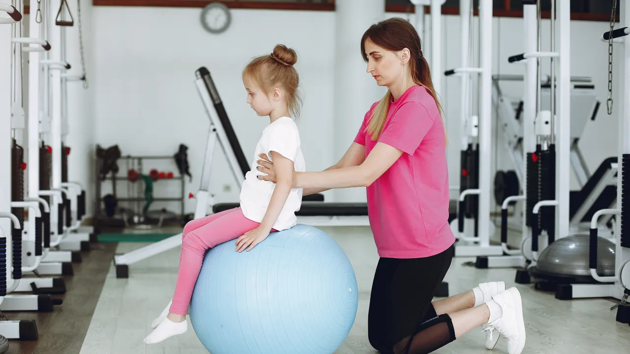 Physiotherapist providing treatment for neck pain