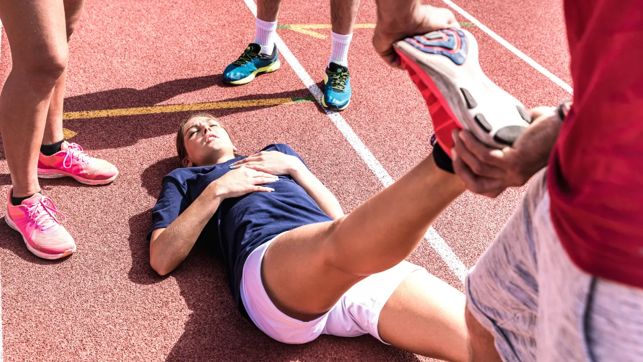 Physiotherapist providing treatment for neck pain