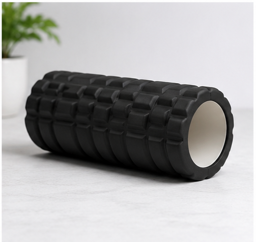 Foam roller for muscle recovery